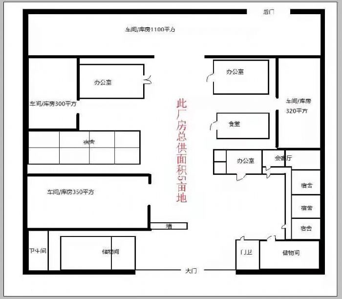 出租新华区占地6亩独院厂库房